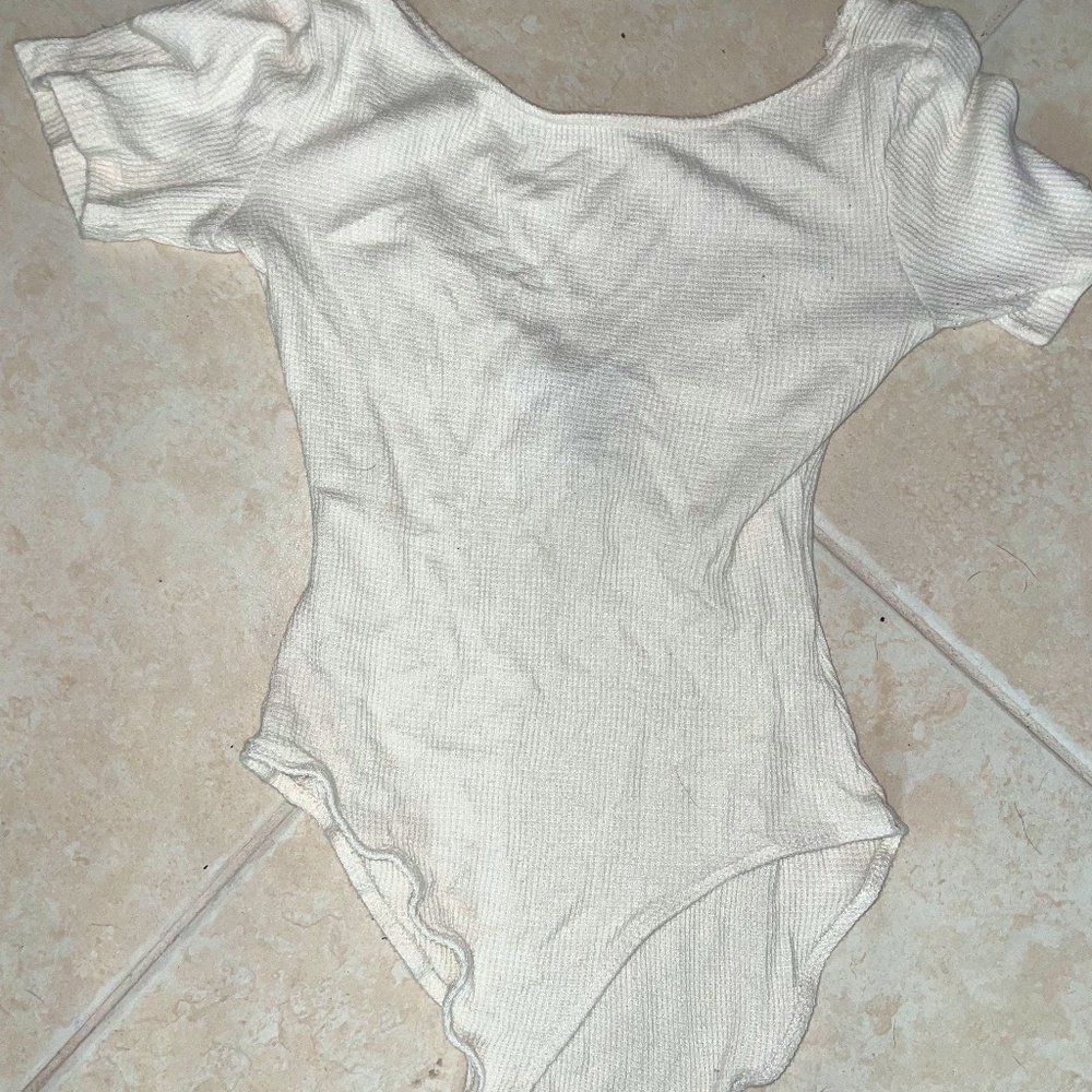 Scoop back bodysuit